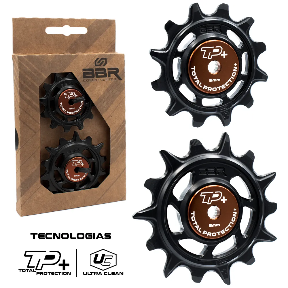 Roldanas TP+ Com Rolamento Para C�mbio Sram 12V