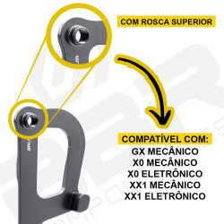 Cage 12v Para C�mbio GX, X0, XX1 e XX1 AXS