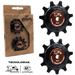 Roldanas TP+ Com Rolamento Para C�mbio Shimano Road 12v