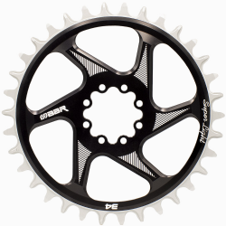 Coroa BBR Direct Padr�o Sram T-Type 8 Parafusos